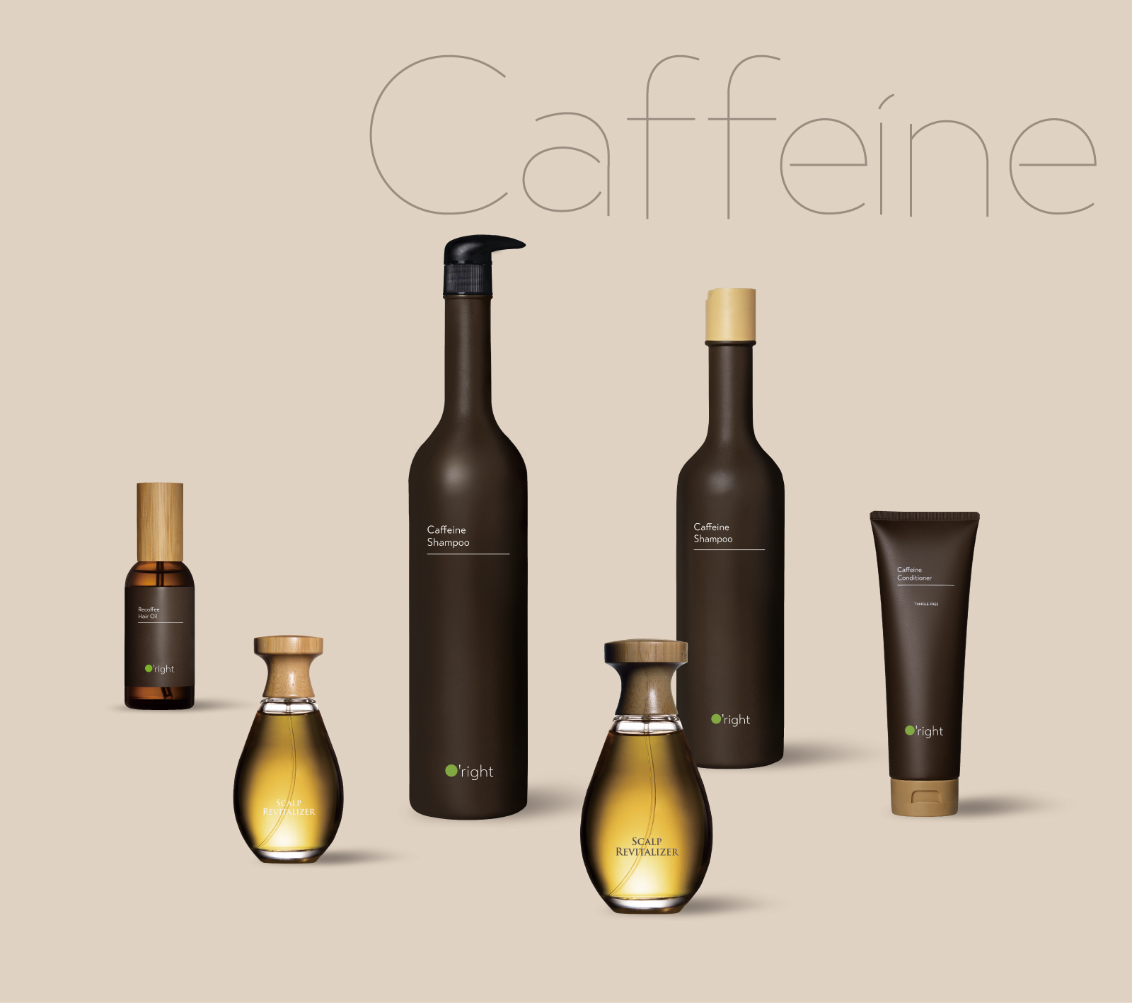 冠軍咖啡因組合｜養髮液 50mL+洗髮精400mL 體驗價 $3,280