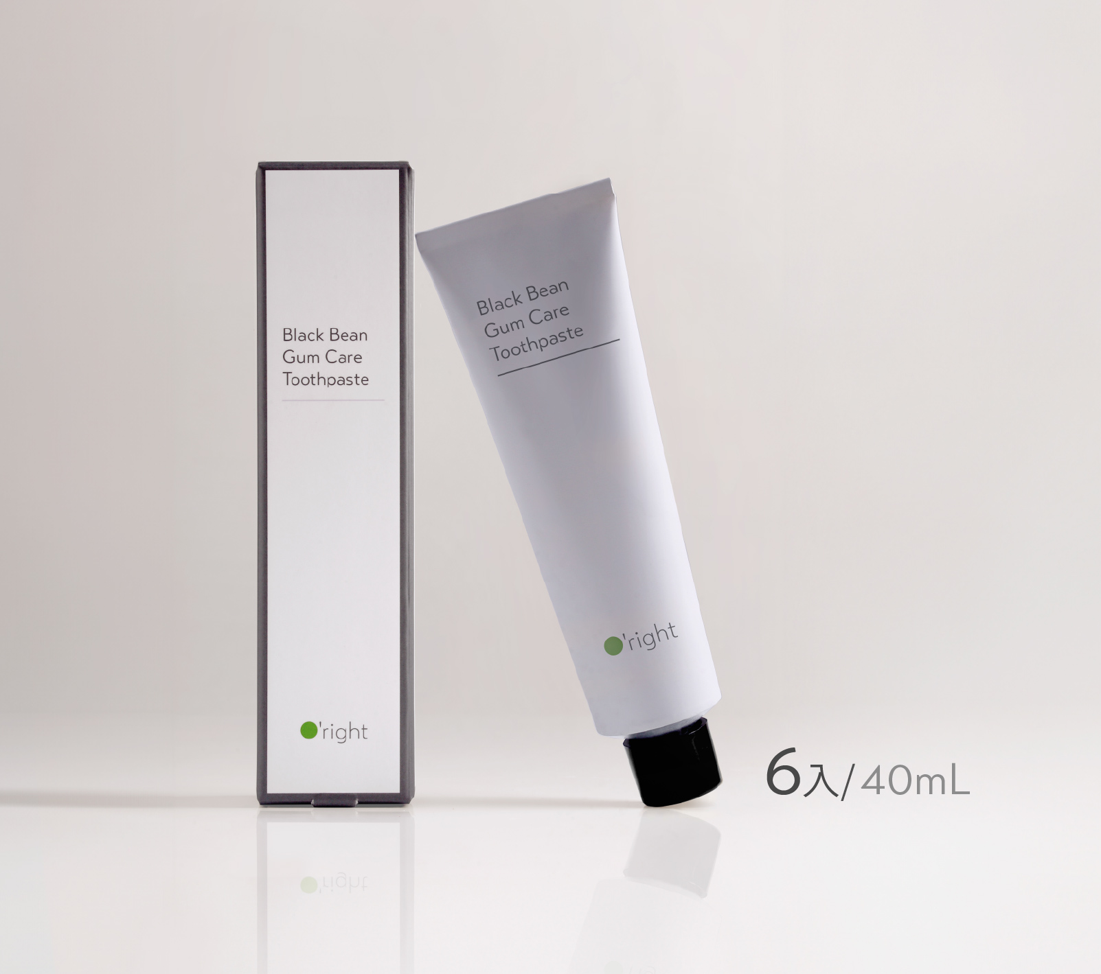 100%天然牙膏40mL▸任選六入$1,380(原價＄2,280)