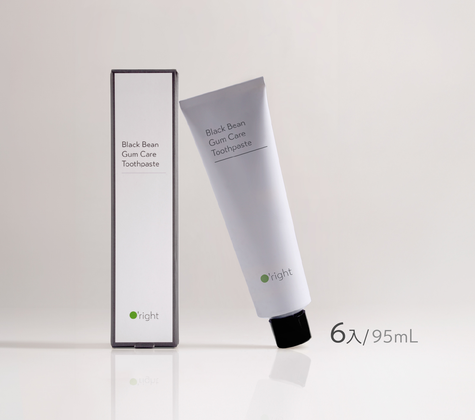 100%天然牙膏95mL▸任選六入$2,280(原價＄4,080)